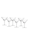Schott Zwiesel Basic Bar Set Of 6 Martini Glasses In Transparent