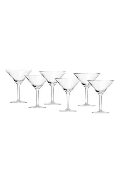 Schott Zwiesel Basic Bar Set Of 6 Martini Glasses In Transparent