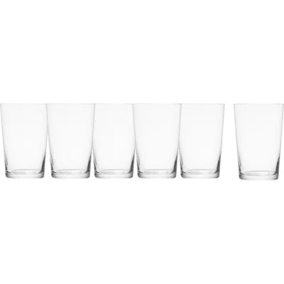 Schott Zwiesel Basic Bar Set Of 6 Soda/beer Glasses In Transparent
