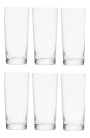 Schott Zwiesel Basic Bar Set Of 6 Soft Drink Glasses In Transparent
