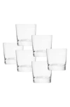 Schott Zwiesel Basic Bar Set Of 6 Whiskey Cocktail Glasses In Transparent