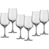 Schott Zwiesel Congresso Set Of 6 Red Wine Glasses In Transparent