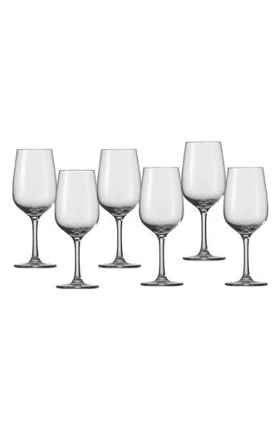 Schott Zwiesel Congresso Set Of 6 White Wine Glasses In Transparent