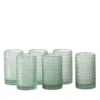 Schott Zwiesel Fortessa Jupiter Clear Ice Beverage Glass, Set Of 6 In Sage