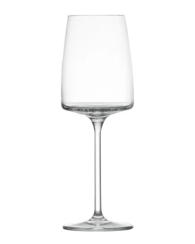 Schott Zwiesel Glas Tritan Sensa Set Of 6 White Wine Glasses In Transparent