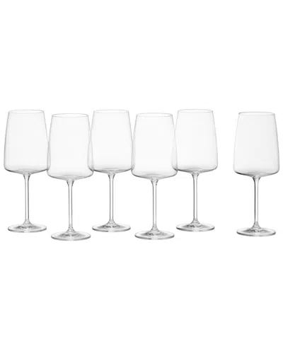 Schott Zwiesel Glas Tritan Sensa Set Of 6 Wine Glasses In Transparent