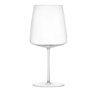 Schott Zwiesel Handmade Simplify Burgundy Glass, Set Of 2 In Clear