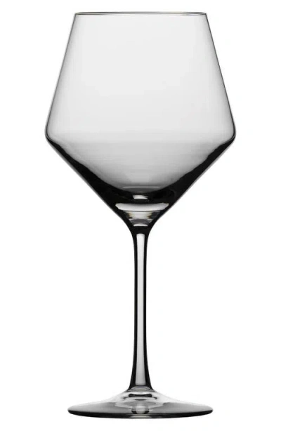 Schott Zwiesel 'pure' Burgundy Wine Glass In Transparent
