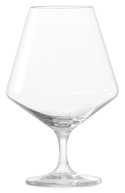 Schott Zwiesel Pure Set Of 6 Cognac Glasses In Transparent