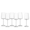 Schott Zwiesel Sensa White Wine Glasses, Set Of 6 In Transparent