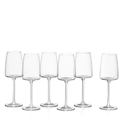 SCHOTT ZWIESEL SENSA WHITE WINE GLASSES, SET OF 6