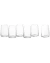 Schott Zwiesel Tritan Sensa Set Of 6 Tumblers In Transparent