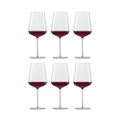 Schott Zwiesel Vervino Bordeaux Glass, Set Of 6 In Clear