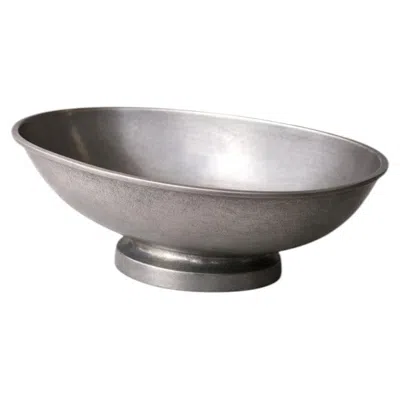 Pre-owned Schreuder & Olsson Swedish Pewter Bowl By Edvin Ollers For , Stockholm, 1966 In Gray