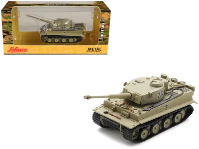 Schuco Panzerkampfwagen Vi Tiger Tank #222 Light Brown "german Army" 1/87 (ho) Diecast Model Car By  In Green