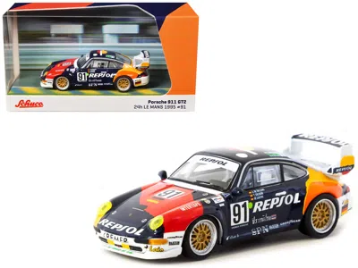 Schuco Porsche 911 Gt2 #91 Kremer Racing Repsol 24 Hours Of Le Mans 1995 Tomas Saldana Miguel De Castro 1/6 In Multi