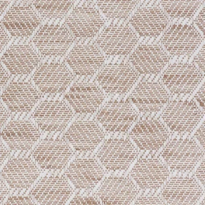 Schumacher Abaco Linen Paperweave Wallpaper In Natural