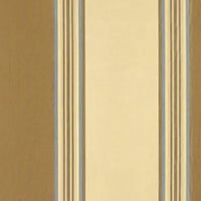 Schumacher Ava Silk Stripe Fabric In Mocha