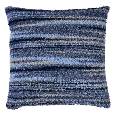 Schumacher Bensley Boucle Pillow In Blue