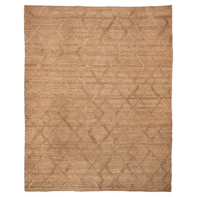 Pre-owned Schumacher Branson 8' X 10' Jute Rug In Natural In Brown
