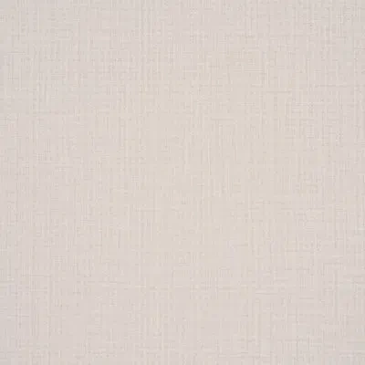 Schumacher Campagne Linen Vinyl Wallpaper In White