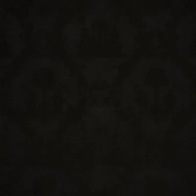 Schumacher Chinoiserie Royale Fabric In Black