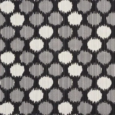 Schumacher Cirque Velvet Fabric In Carbon