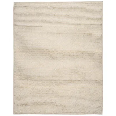 Pre-owned Schumacher Cirrus Rug In Ivory, 10x14' In Sand