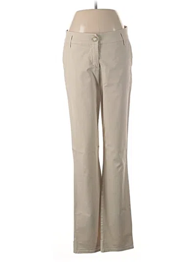 Pre-owned Schumacher Dress Pants In Tan