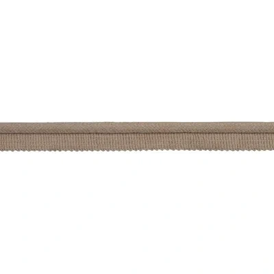 Schumacher Eubie Lip Cord Indoor/outdoor In Linen