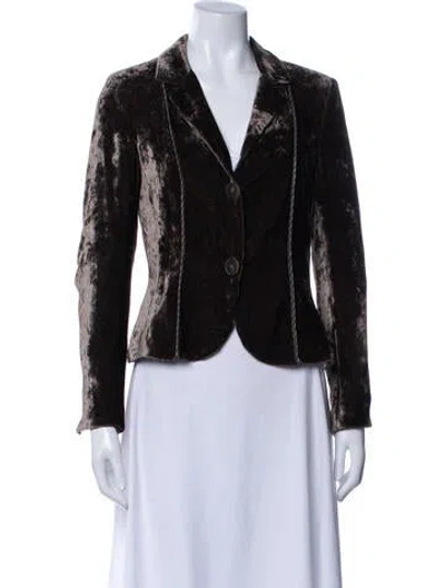 Pre-owned Schumacher Evening Jacket In Brown