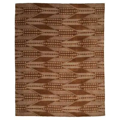 Pre-owned Schumacher Fitzgerald 10' X 14' Rug In Brown