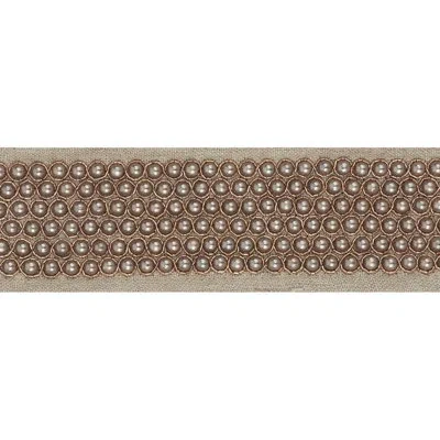 Schumacher Garbo Tape In Taupe