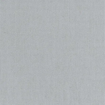 Schumacher Gilded Linen Wallpaper In Silver