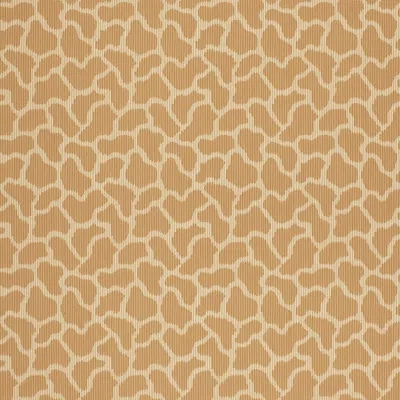 Schumacher Giraffe Wallpaper In Sienna