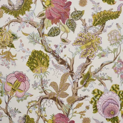 Schumacher Indian Arbre Wallpaper In Spring