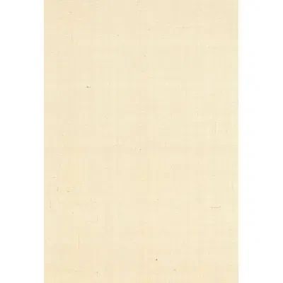 Schumacher Jute Burlap Wallpaper In Ivory