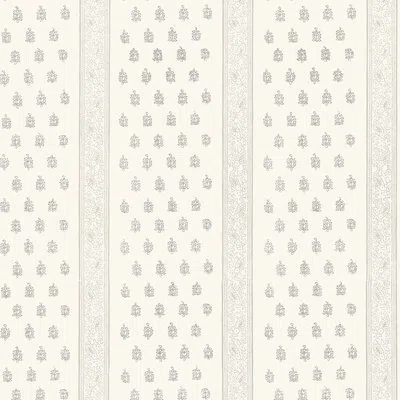 Schumacher Katsura Stripe Wallpaper In Oyster