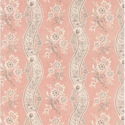 Schumacher Le Castellet Fabric In Blush