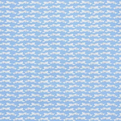 Schumacher Leaping Leopards Wallpaper In Sky