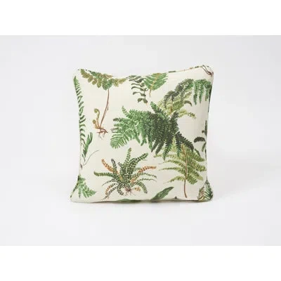 Schumacher Les Fougeres Pillow In Green
