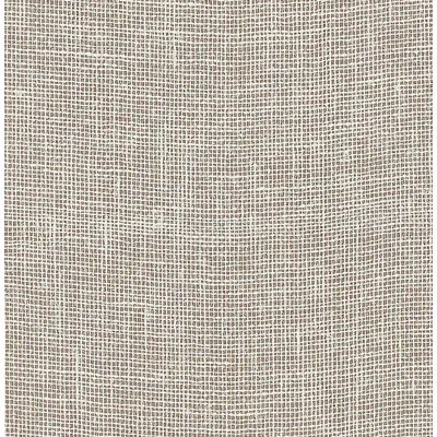 Schumacher Linen Gesso Wallpaper In Cream