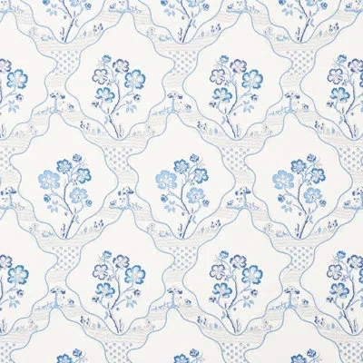 Schumacher Marella Wallpaper In Delft