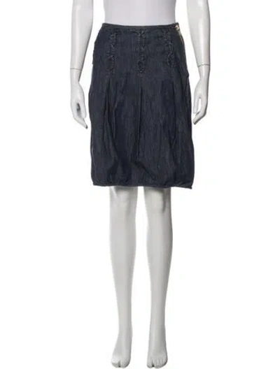 Pre-owned Schumacher Mini Skirt In Blue