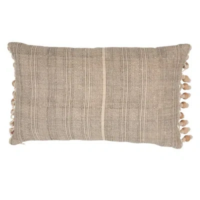 Schumacher Mohave Pillow In Tan