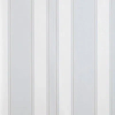 Schumacher Morgan Stripe Wallpaper In Porcelain