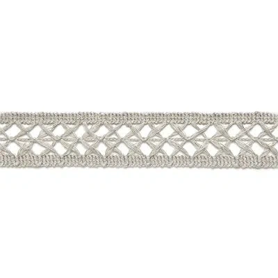 Schumacher Nicole Linen Braid In Greige