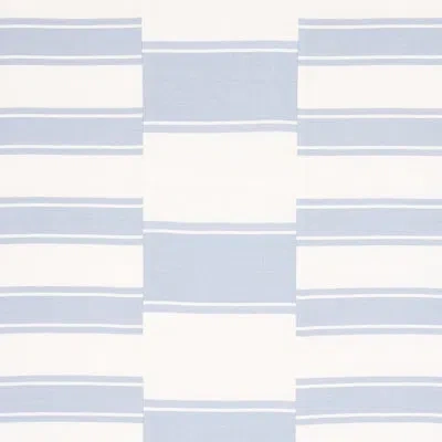 Schumacher Nomad Fabric In Sky