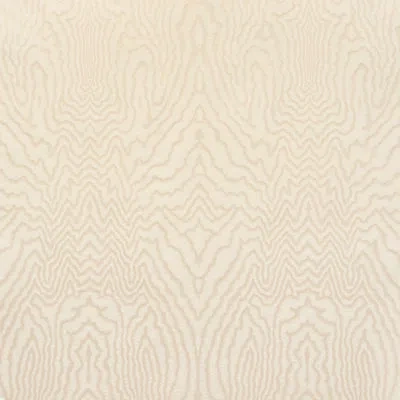 Schumacher Parker Faux Bois Moiré Fabric In Marble