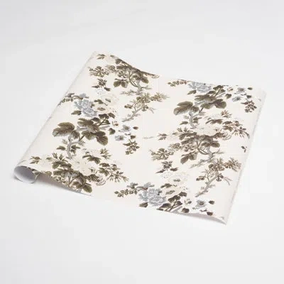 Schumacher Pyne Hollyhock Wrapping Paper